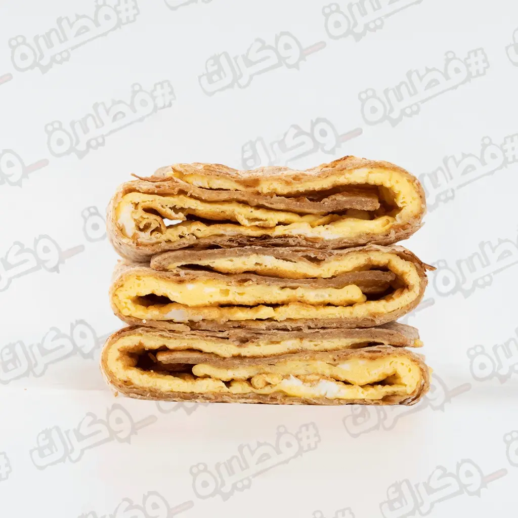 فطيرة دبل بيض